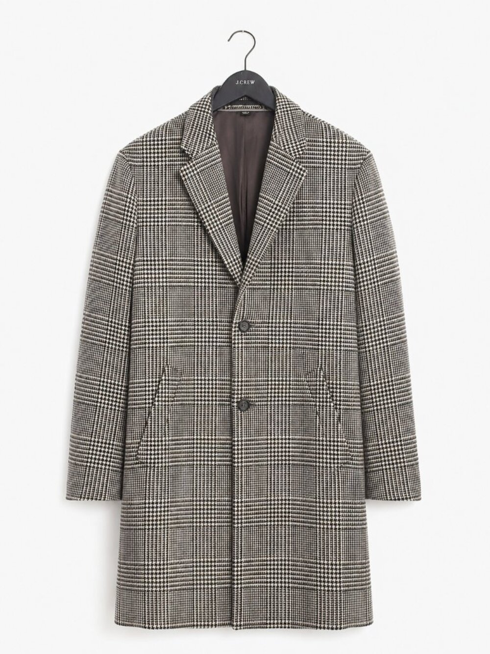 J.Crew Ludlow Glen Plaid Prototype Topcoat 42R